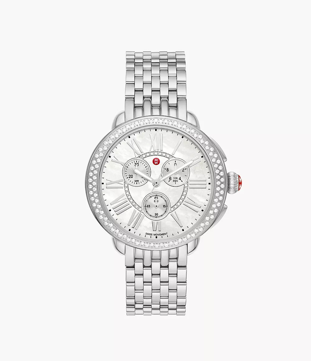 Serein Stainless Steel Diamond Watch | Michele | Luby 