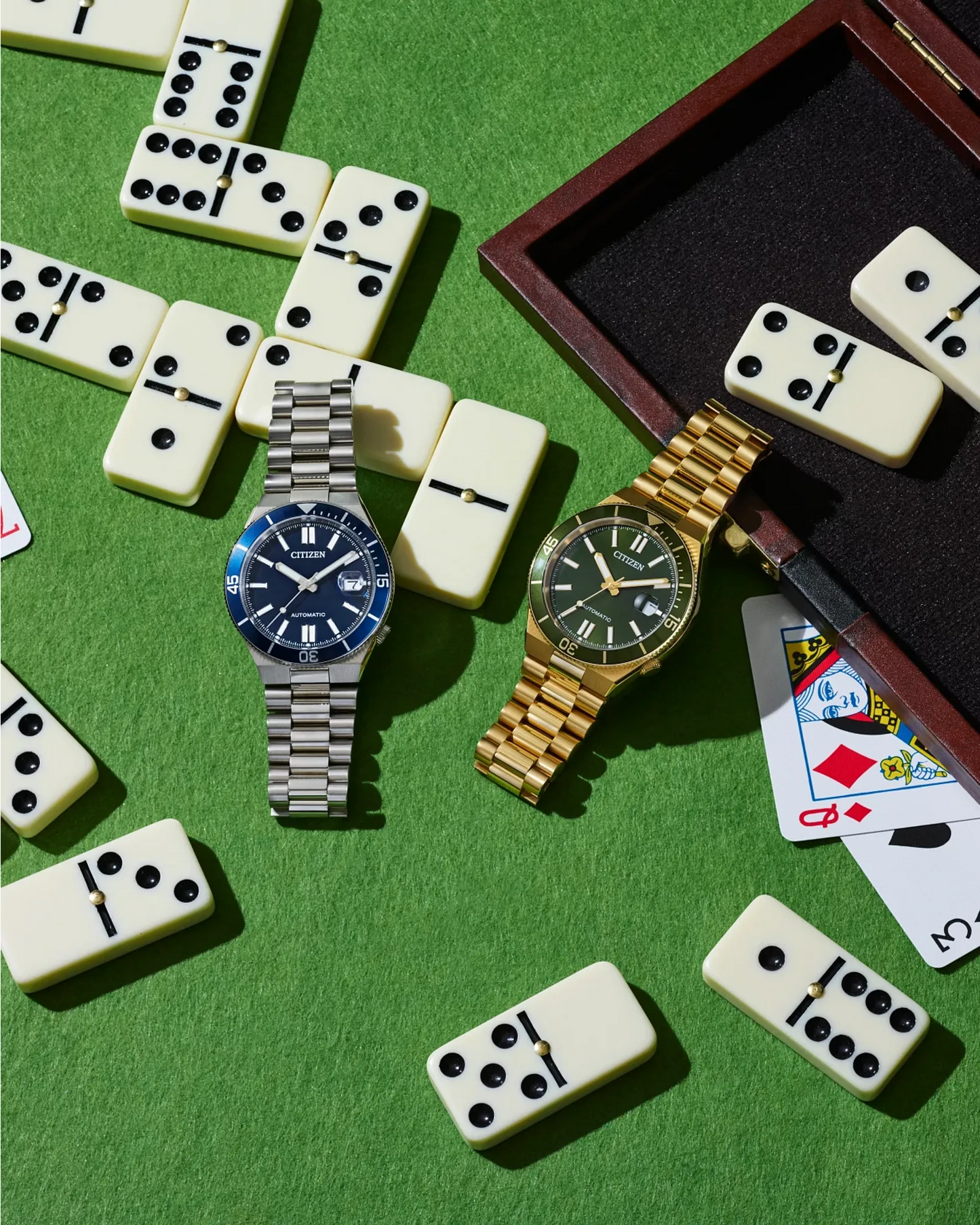 TSUYOSA Shore Green Gold | Citizen | Luby 