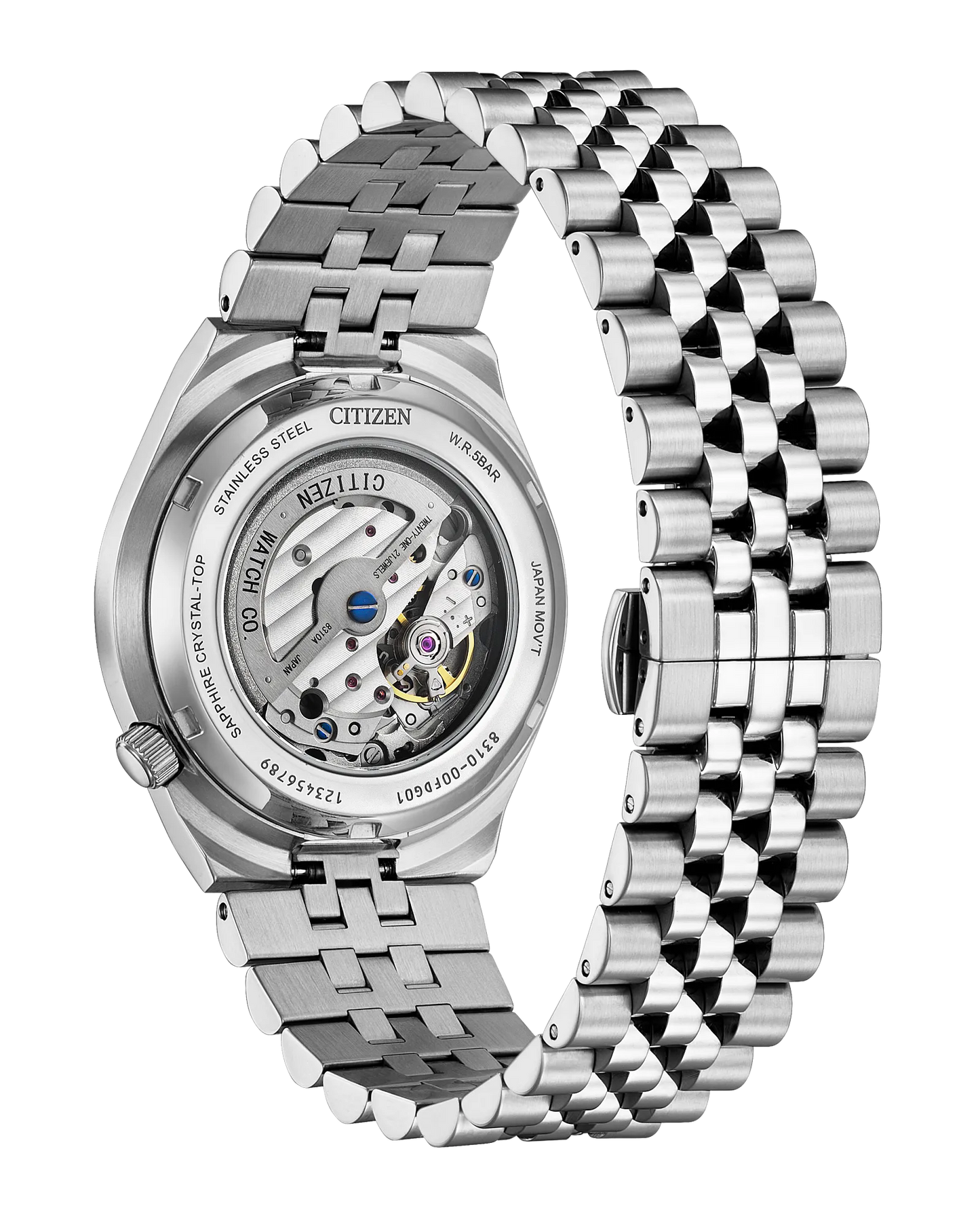 TSUYOSA 60 Black Silver | Citizen | Luby 