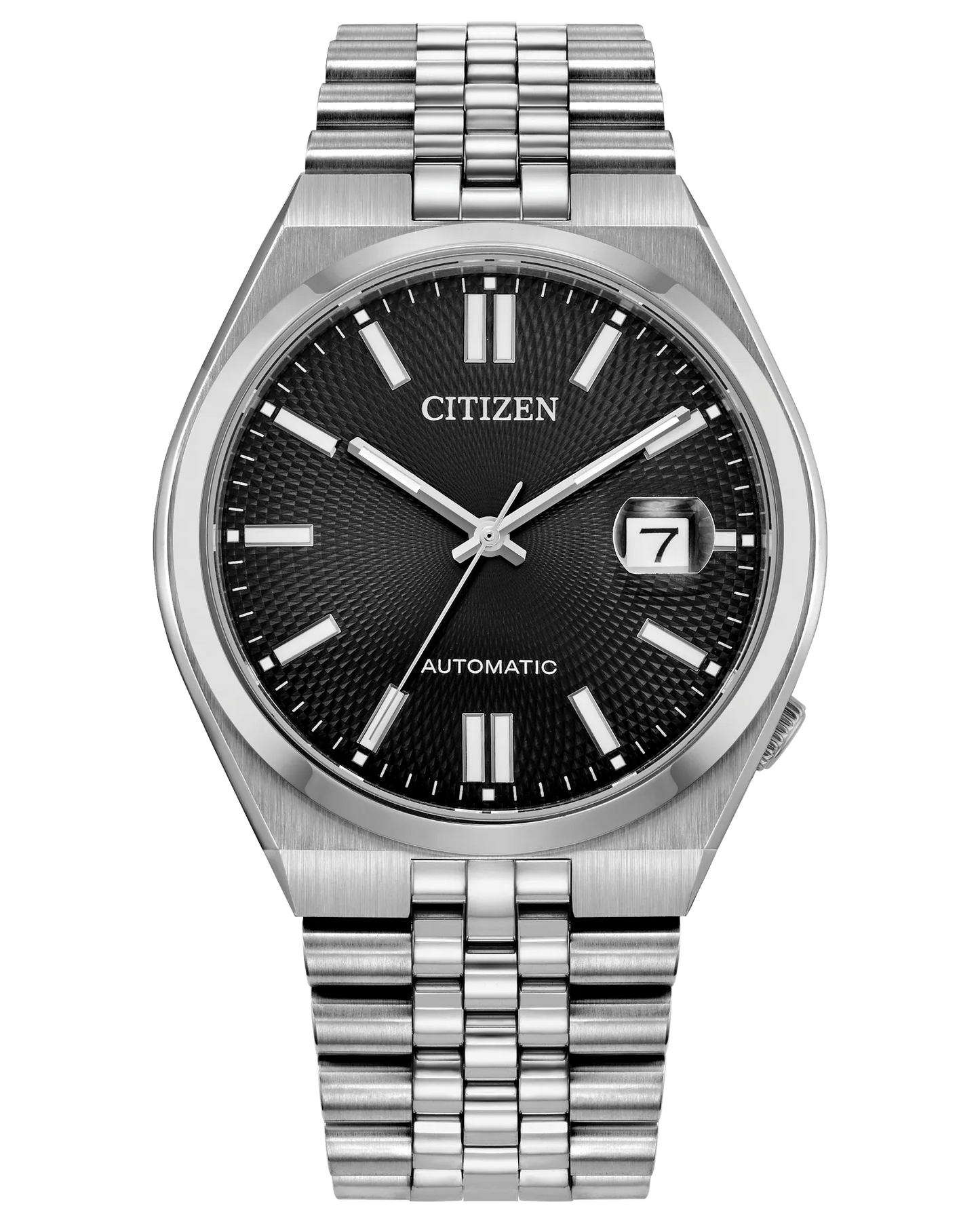TSUYOSA 60 Black Silver | Citizen | Luby 