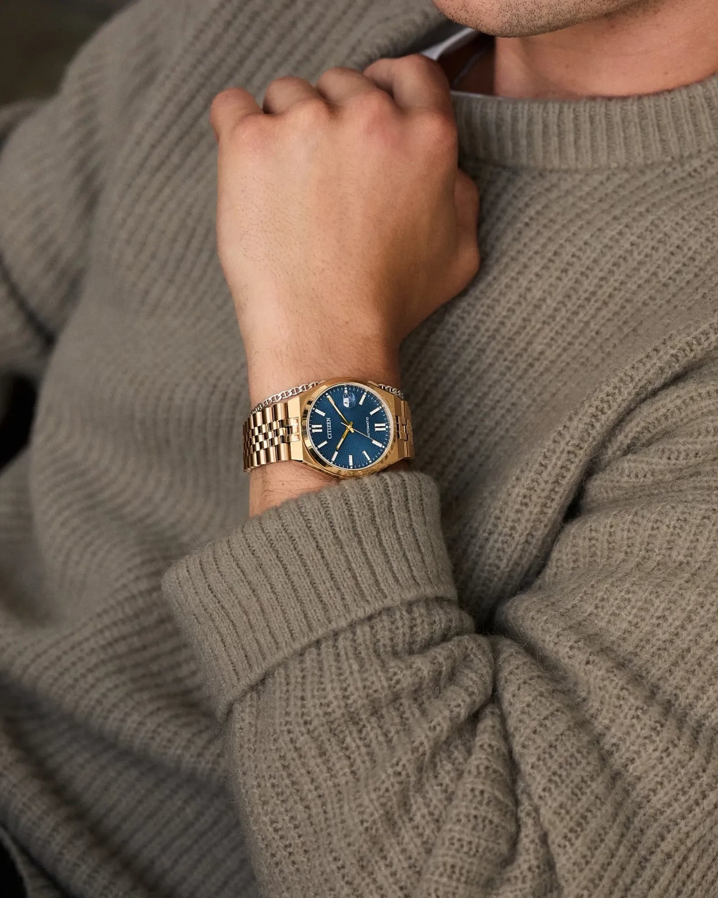 TSUYOSA 60 Blue Rose-Gold | Citizen | Luby 