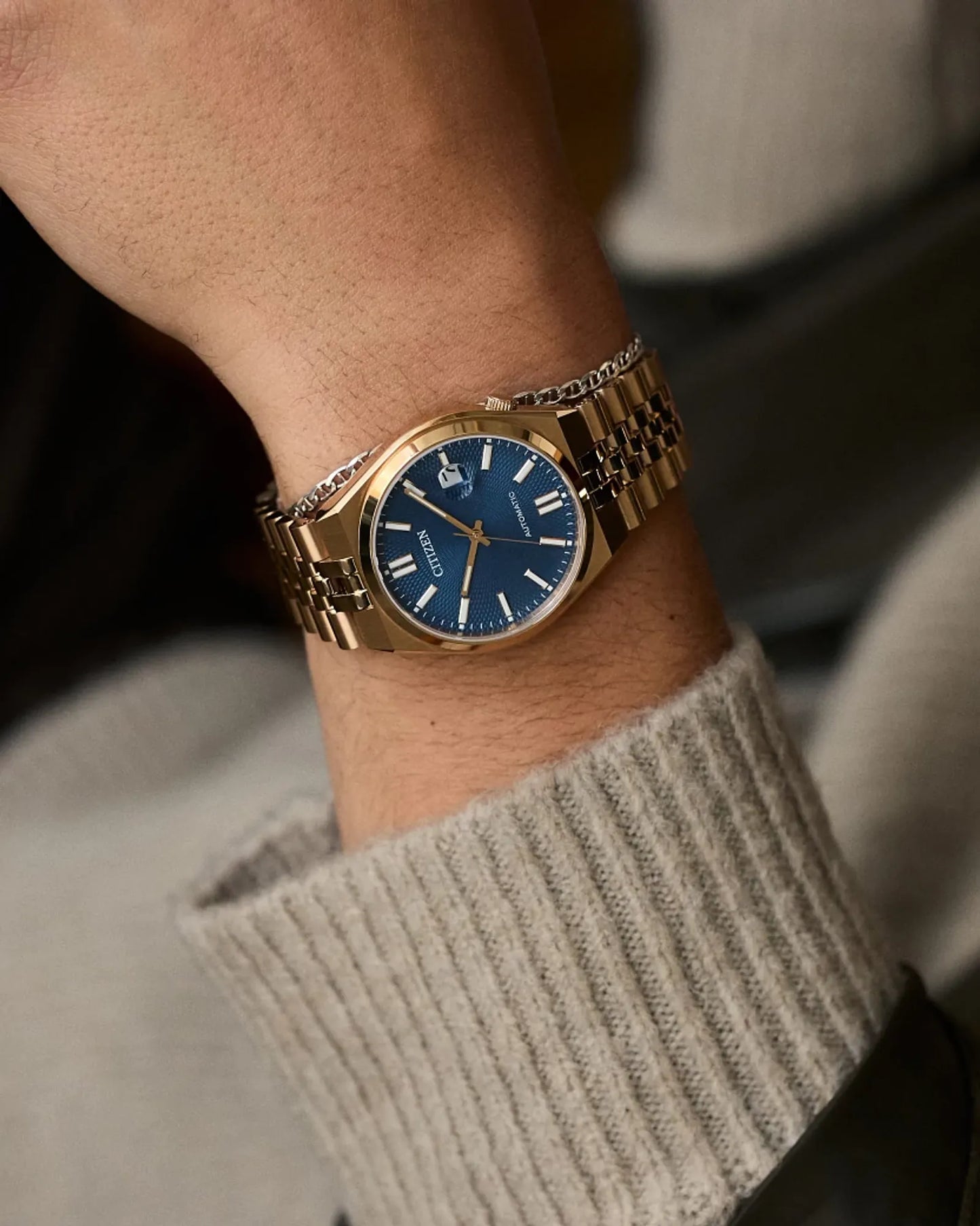 TSUYOSA 60 Blue Rose-Gold | Citizen | Luby 