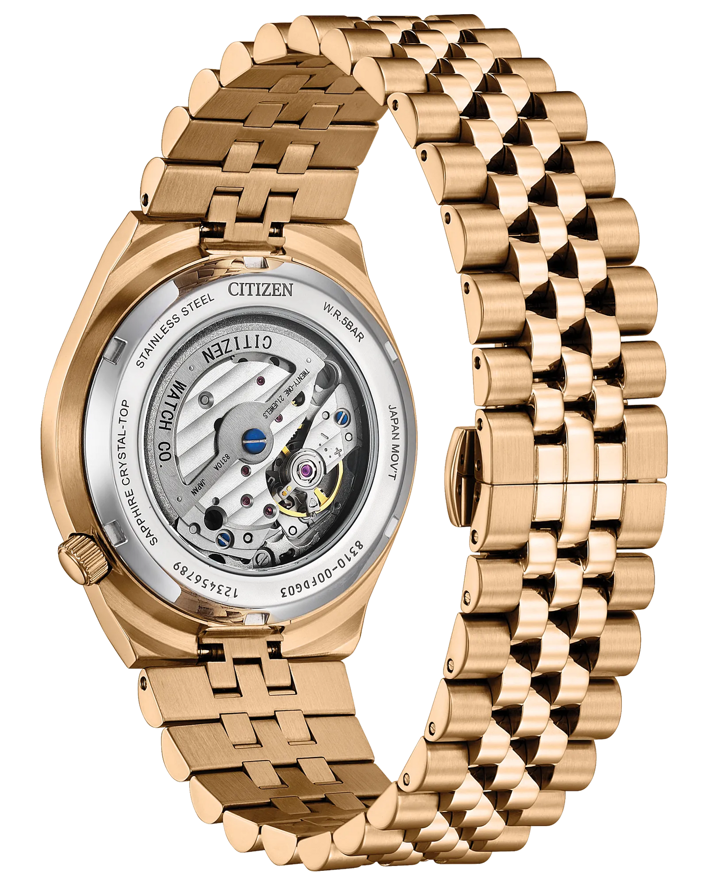 TSUYOSA 60 Blue Rose-Gold | Citizen | Luby 