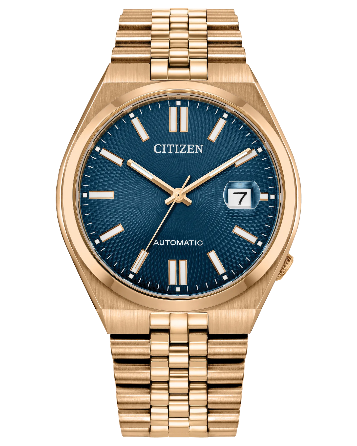 TSUYOSA 60 Blue Rose-Gold | Citizen | Luby 