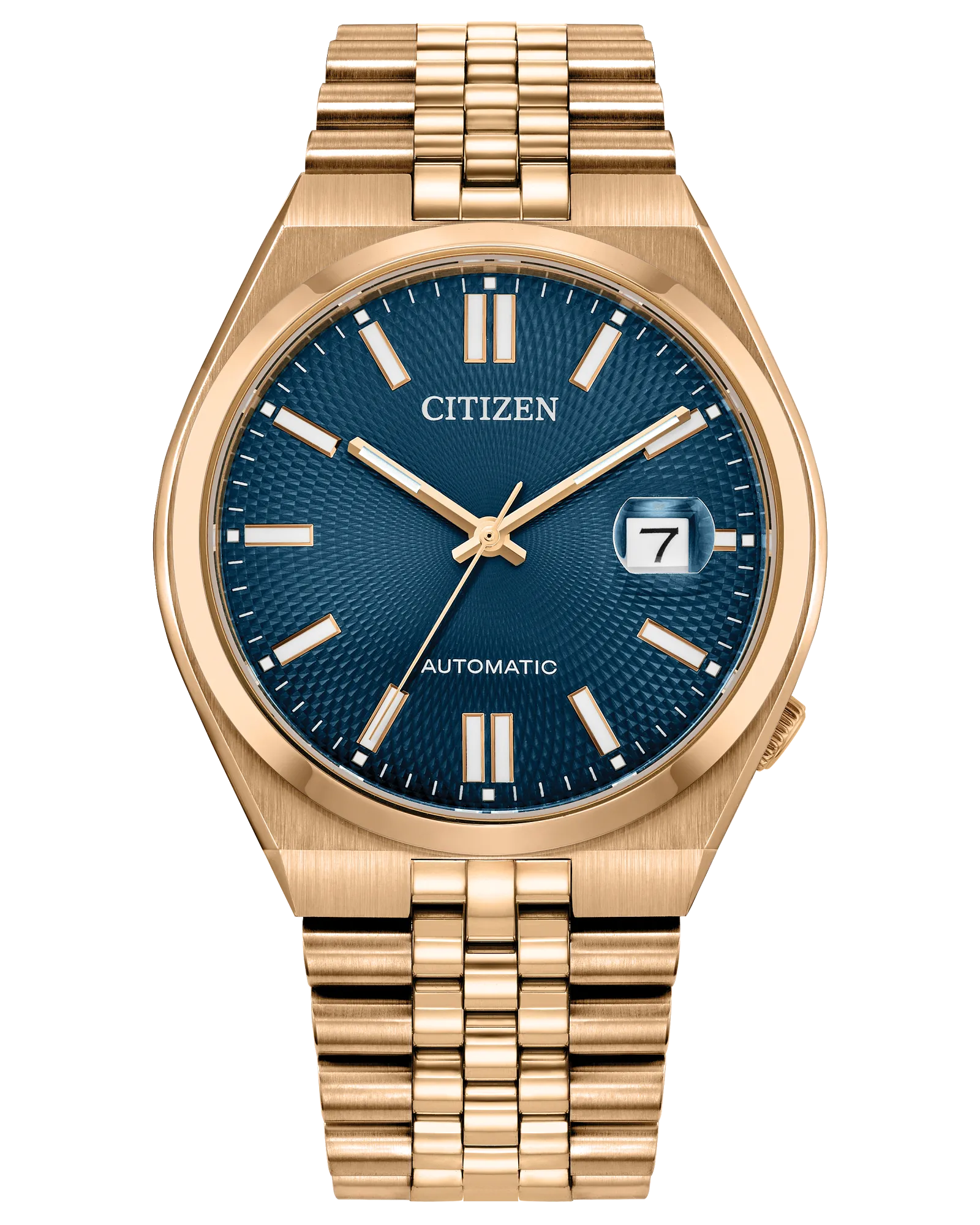 TSUYOSA 60 Blue Rose-Gold | Citizen | Luby 