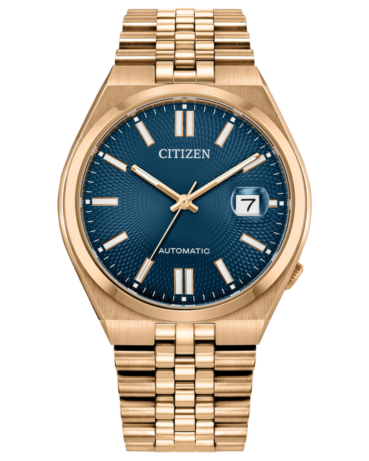 TSUYOSA 60 Blue Rose-Gold | Citizen | Luby 
