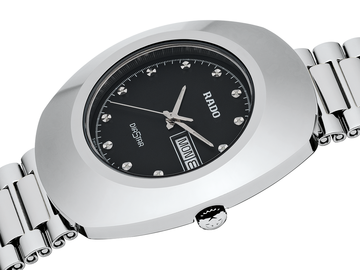 DiaStar The Original Quartz (Silver-Black) | Rado | Luby 