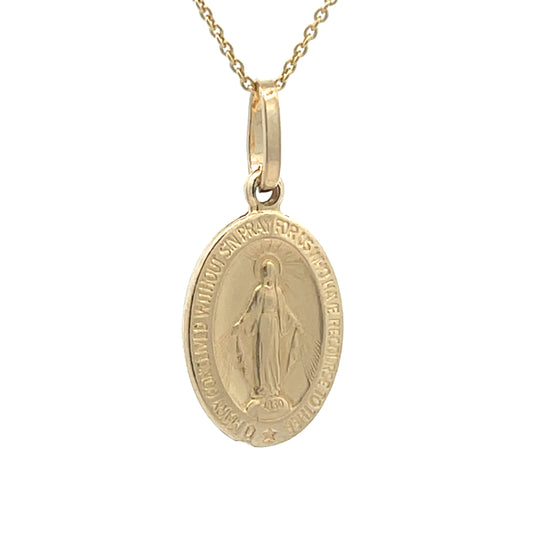 14K Gold Milagrosa Pendant