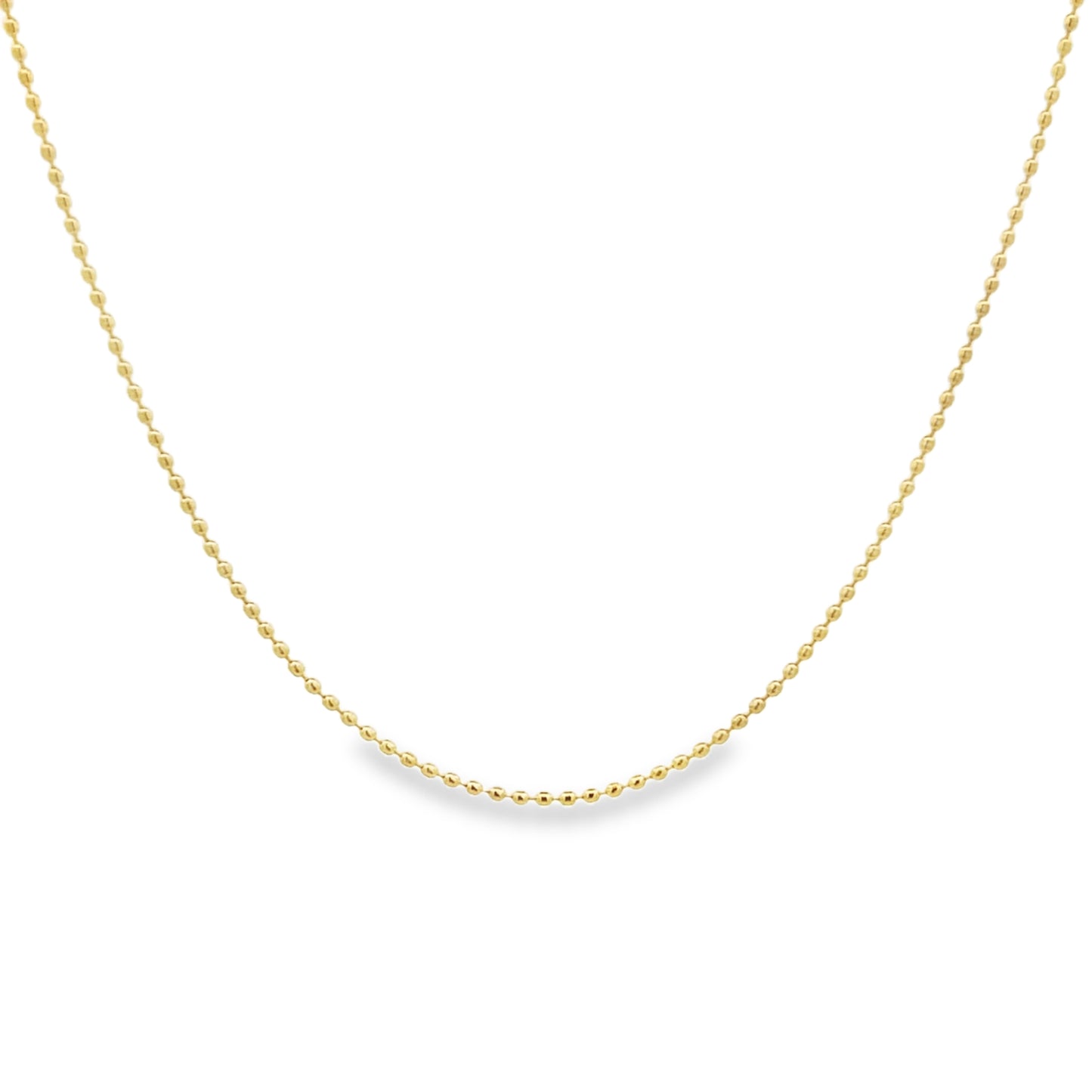 14K Gold Mini Dots Necklace