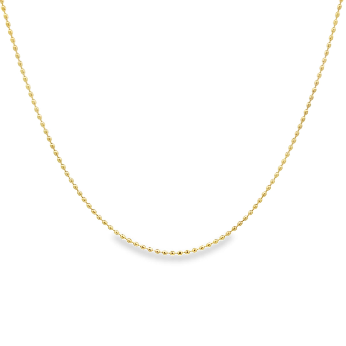 14K Gold Mini Dots Necklace | Luby Gold Collection | Luby 
