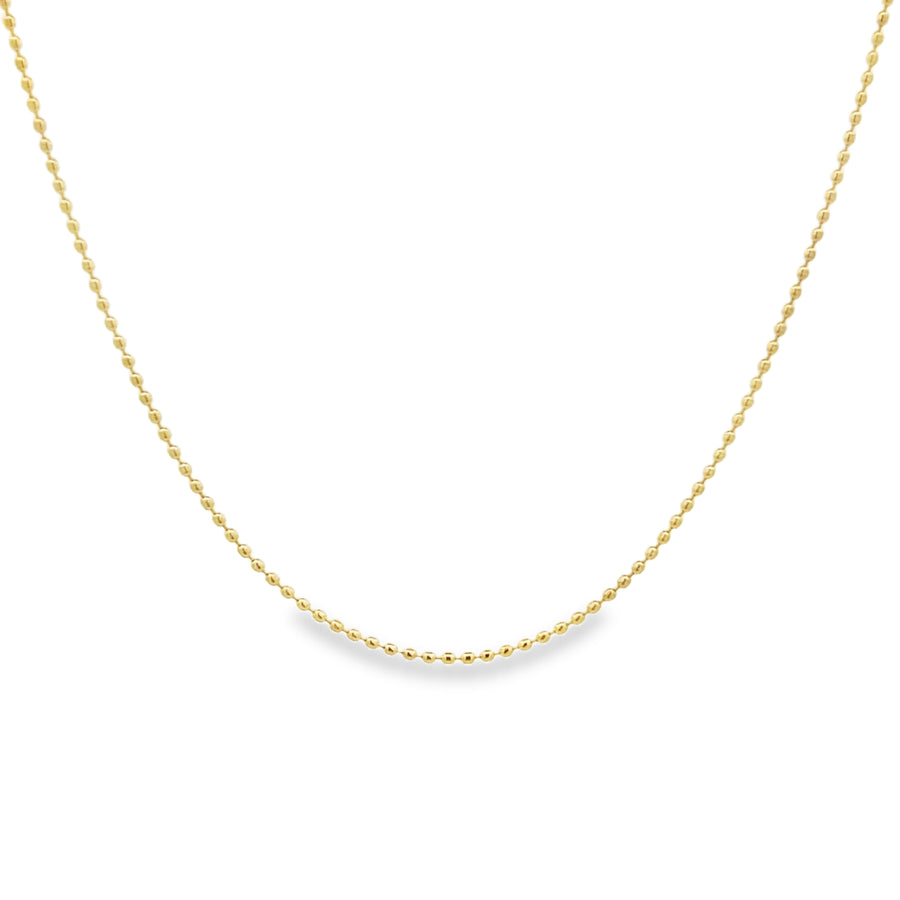 14K Gold Mini Dots Necklace