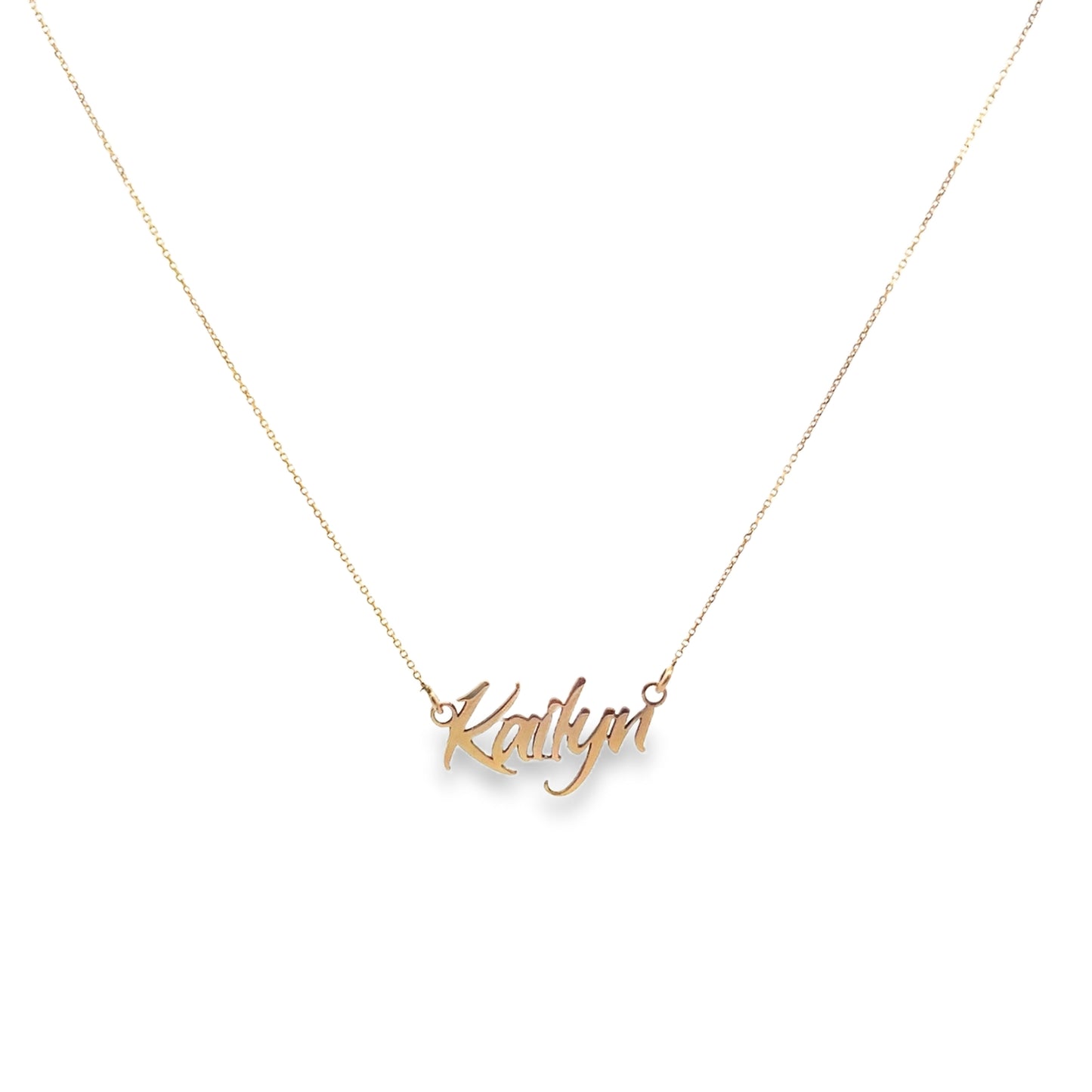 14K Gold Custom Name KMN