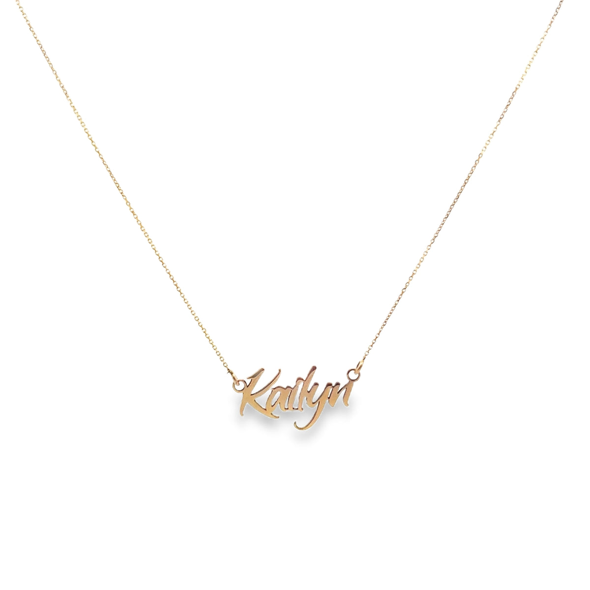 14K Gold Custom Name KMN | Luby Gold Collection | Luby 