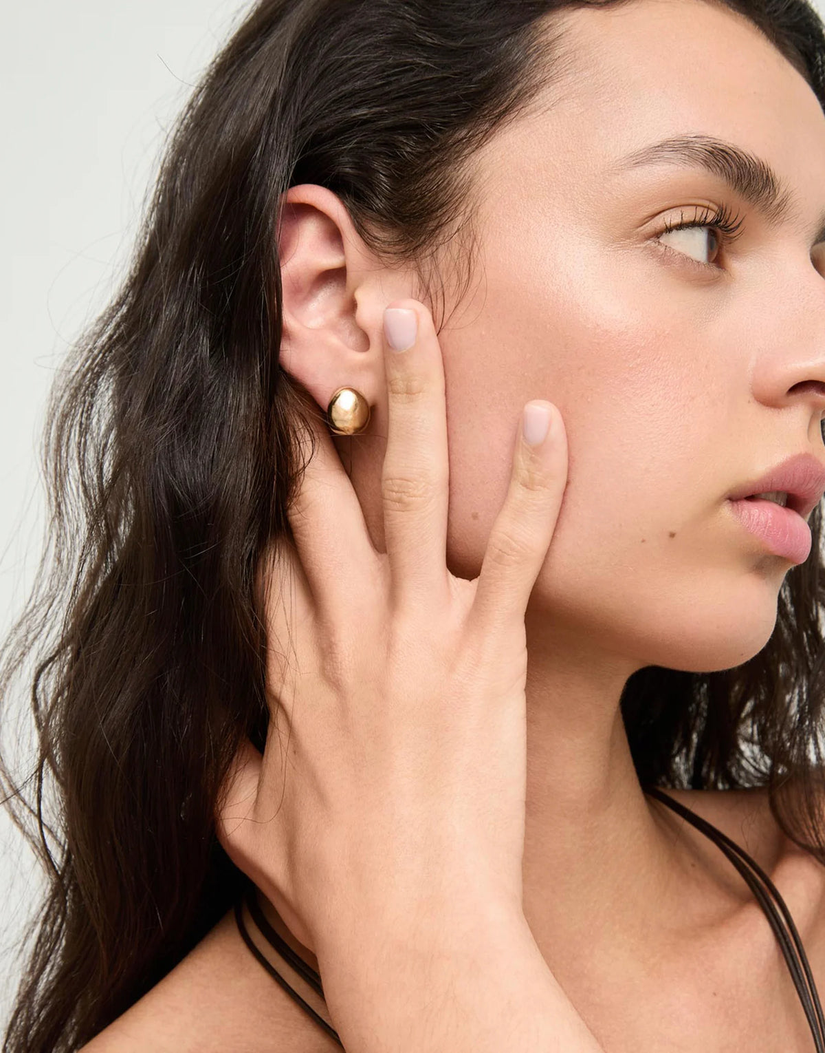 Nexis Gold Earring