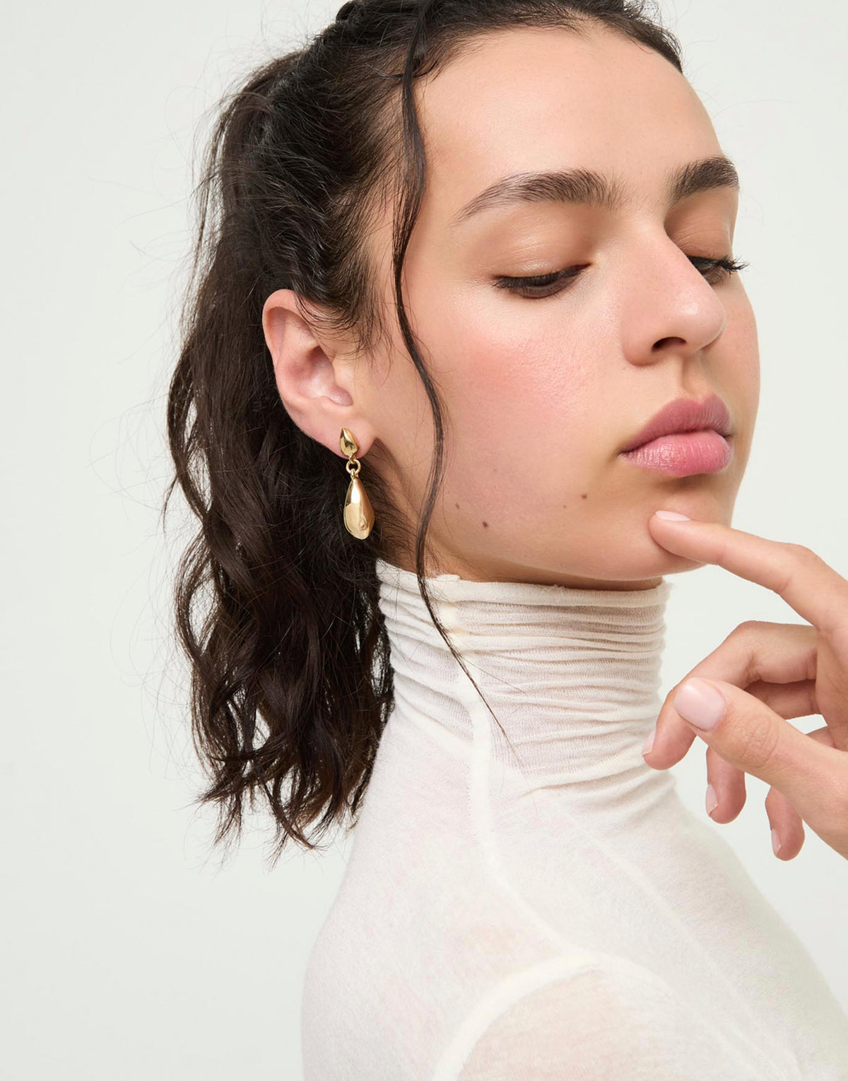 Axis Gold Earrings