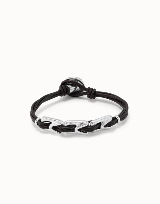Daring Leather Bracelet | Uno de 50 | Luby 