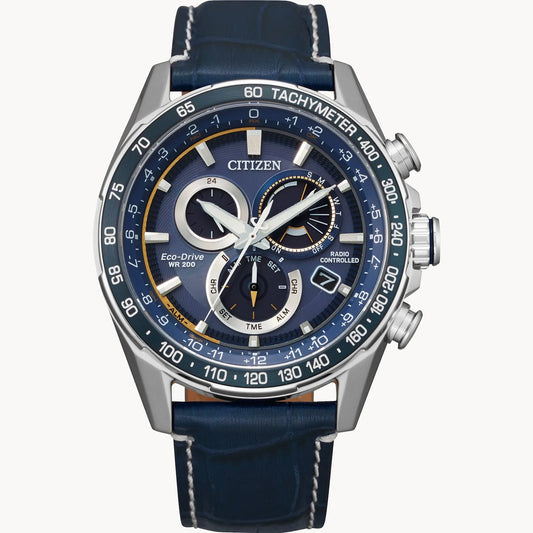 PCAT Blue Dial Leather Strap | Citizen | Luby 
