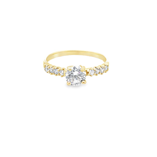 14K Gold Engagement Ring | Luby Gold Collection | Luby 