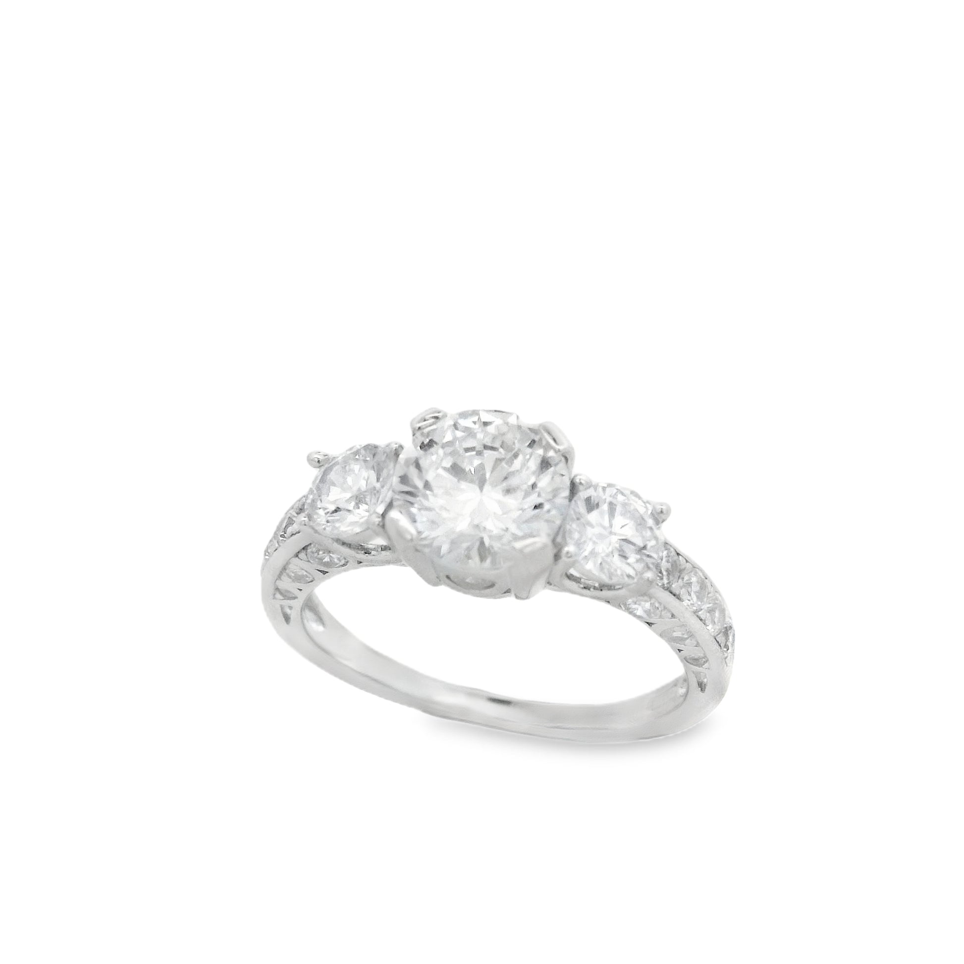 Suspiria Wedding Ring 925 Past Present and Future with CZ | Suspiria | Luby 