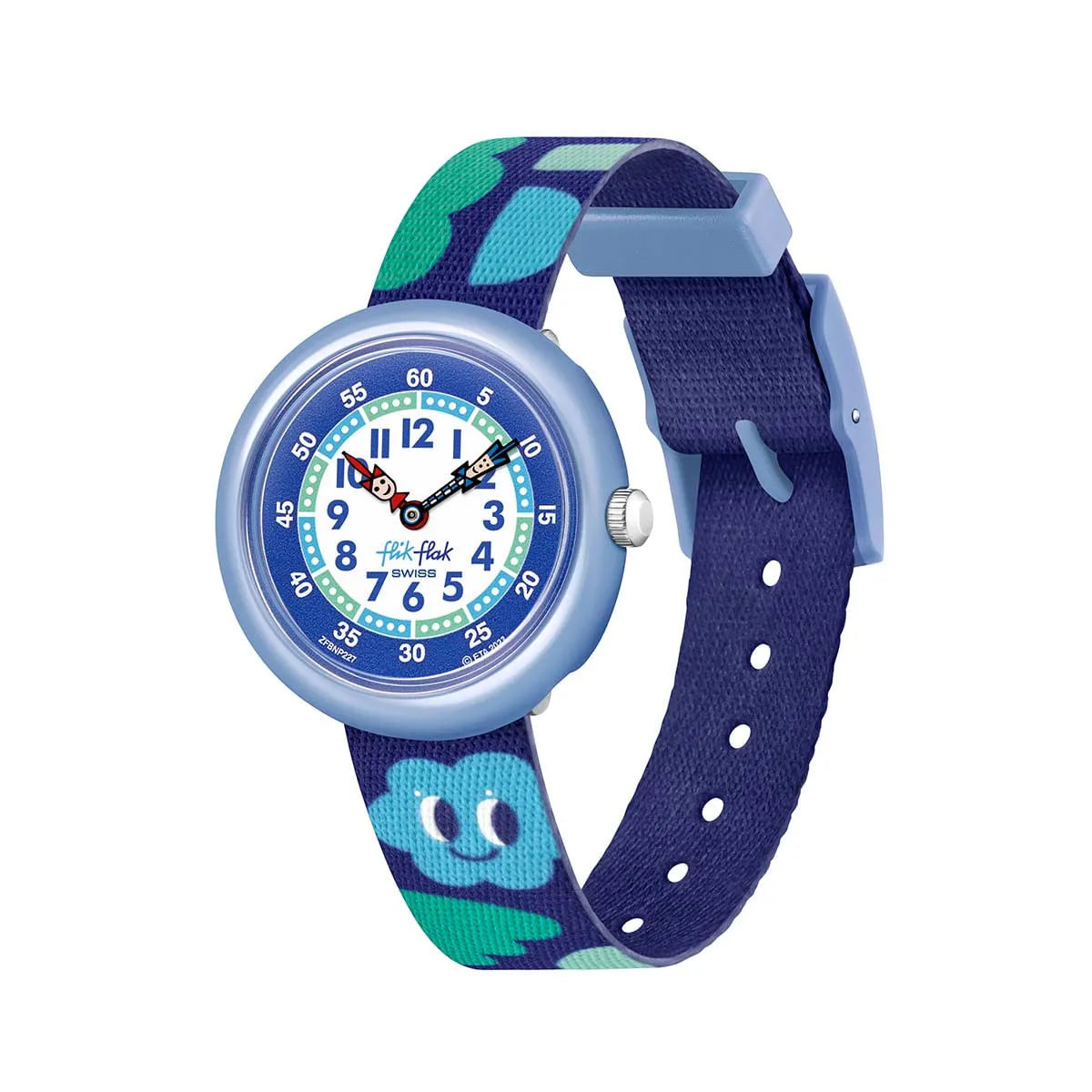 Smiling Clouds Flik Flak | Flik Flak by Swatch | Luby 