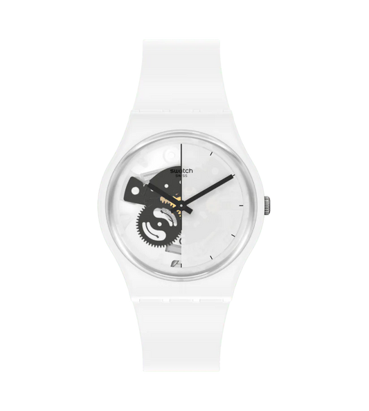 LIVE TIME WHITE | Swatch | Luby 