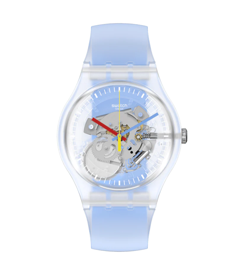 Clearly Blue Striped | Swatch | Luby 