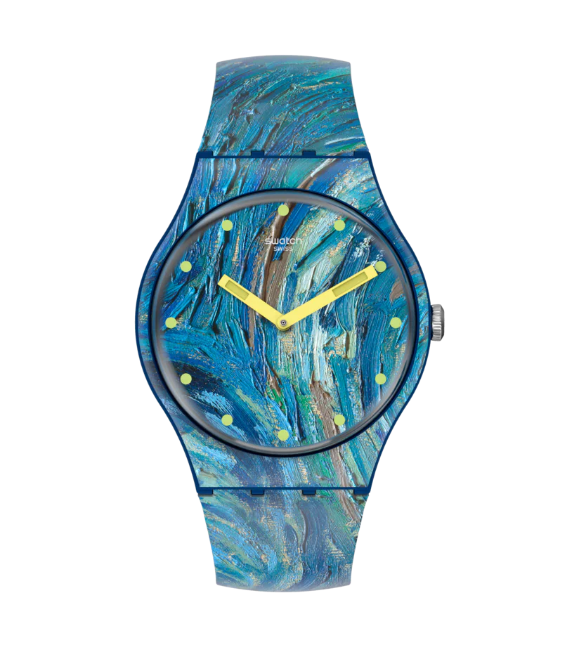 The Starry Night By Vincent Van Gogh | Swatch | Luby 