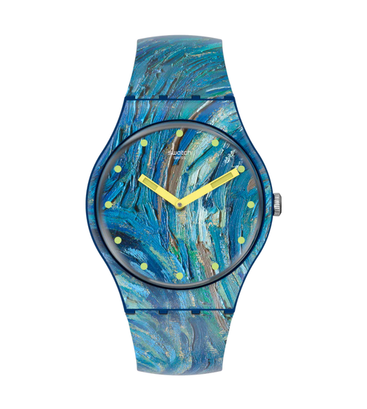 The Starry Night By Vincent Van Gogh | Swatch | Luby 