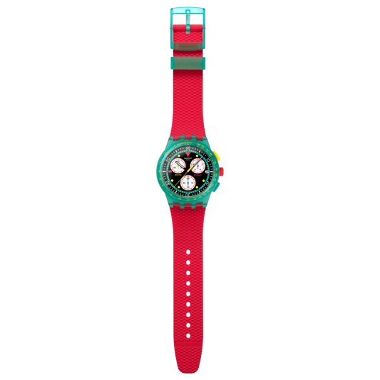 SWATCH NEON EMERALD CHRONO | Swatch | Luby 