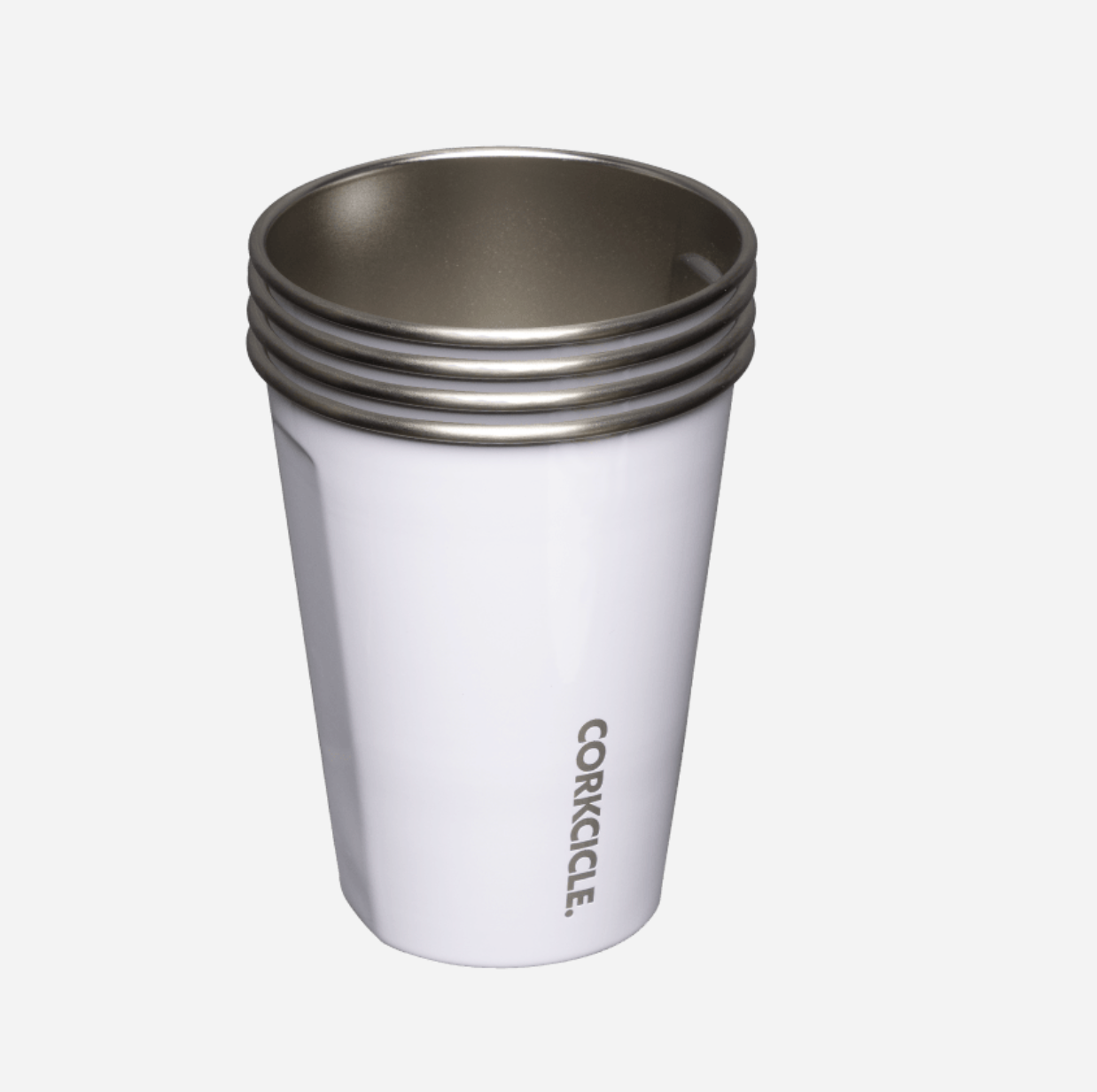 Eco Stacker - 18oz Gloss White | Corkcicle | Luby 