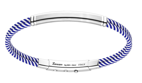 Zancan kevlar bracelet White and Blue | Zancan | Luby 