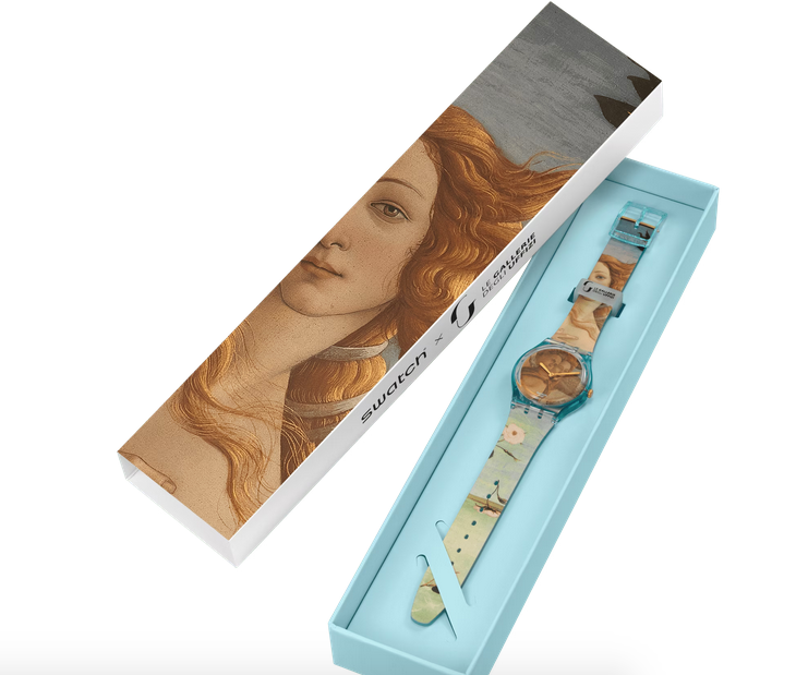 SWATCH ART JOURNEY 2023 NASCITA DI VENERE BY SANDRO BOTTICELLI | Swatch | Luby 