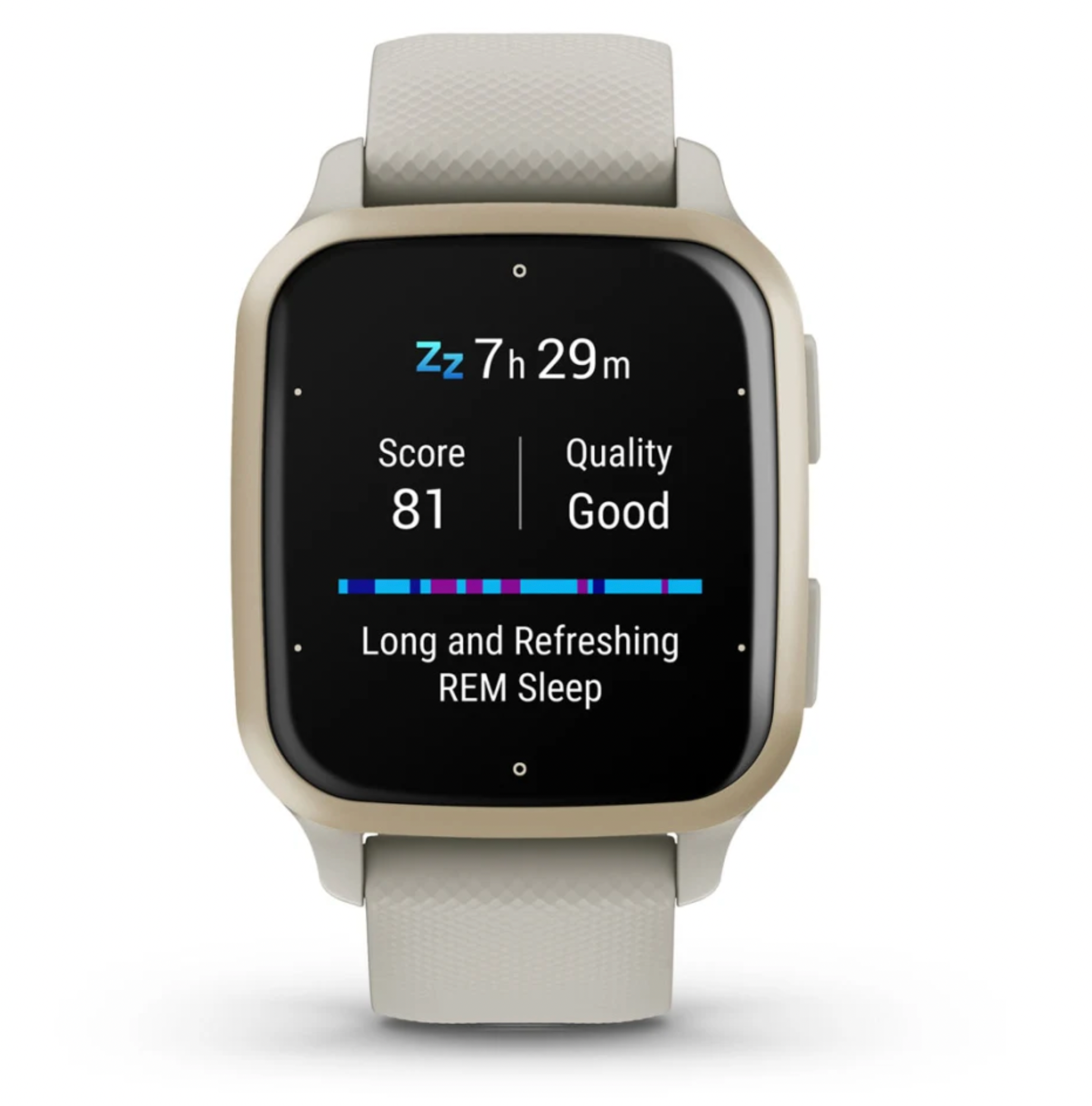 Garmin Venu SQ2 Music Edition French Gray/ Cream Gold | Garmin | Luby 