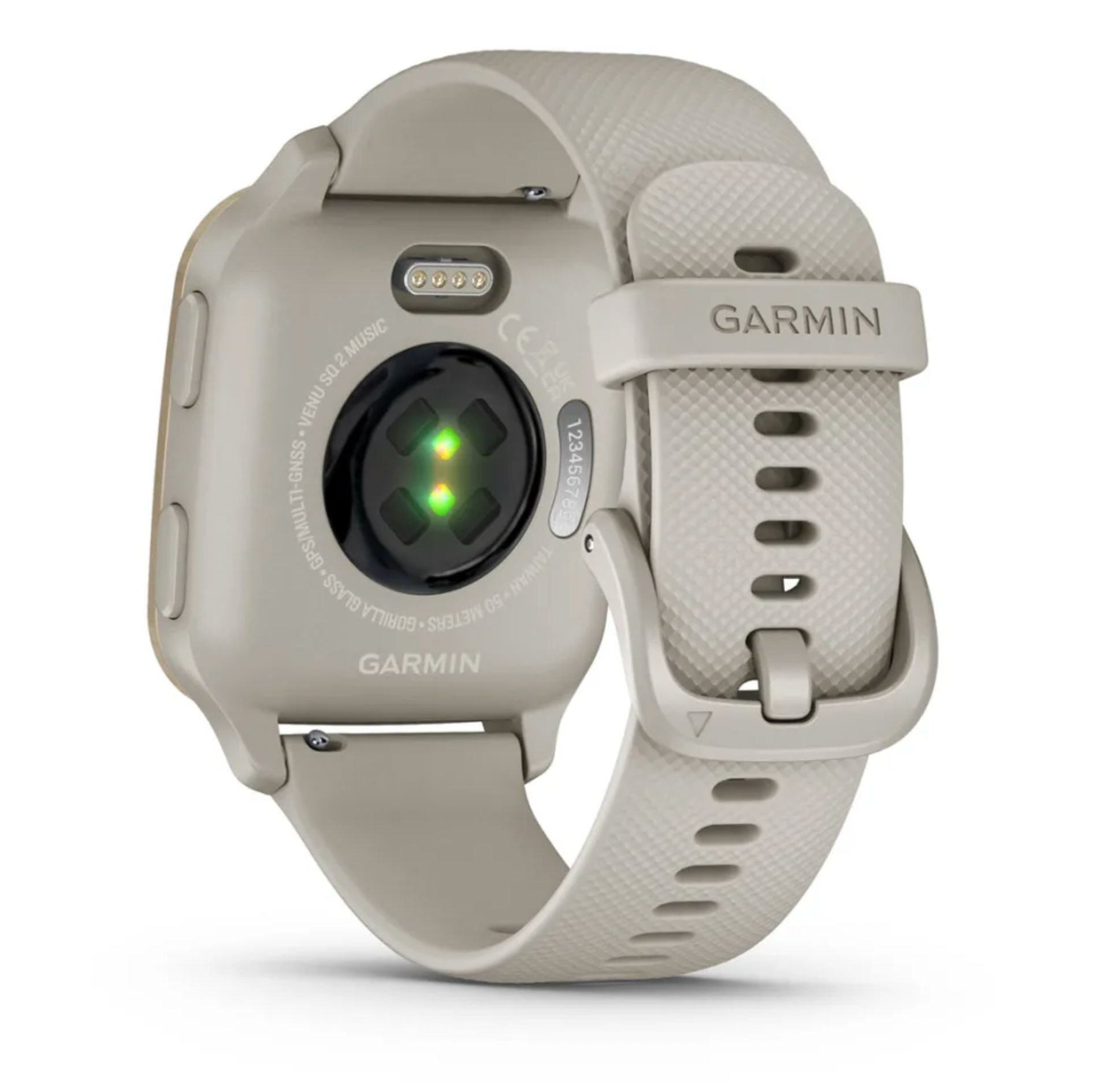 Garmin Venu SQ2 Music Edition French Gray/ Cream Gold – Luby Garmin Venu SQ2 Music Edition French Gray/ Cream Gold – Luby