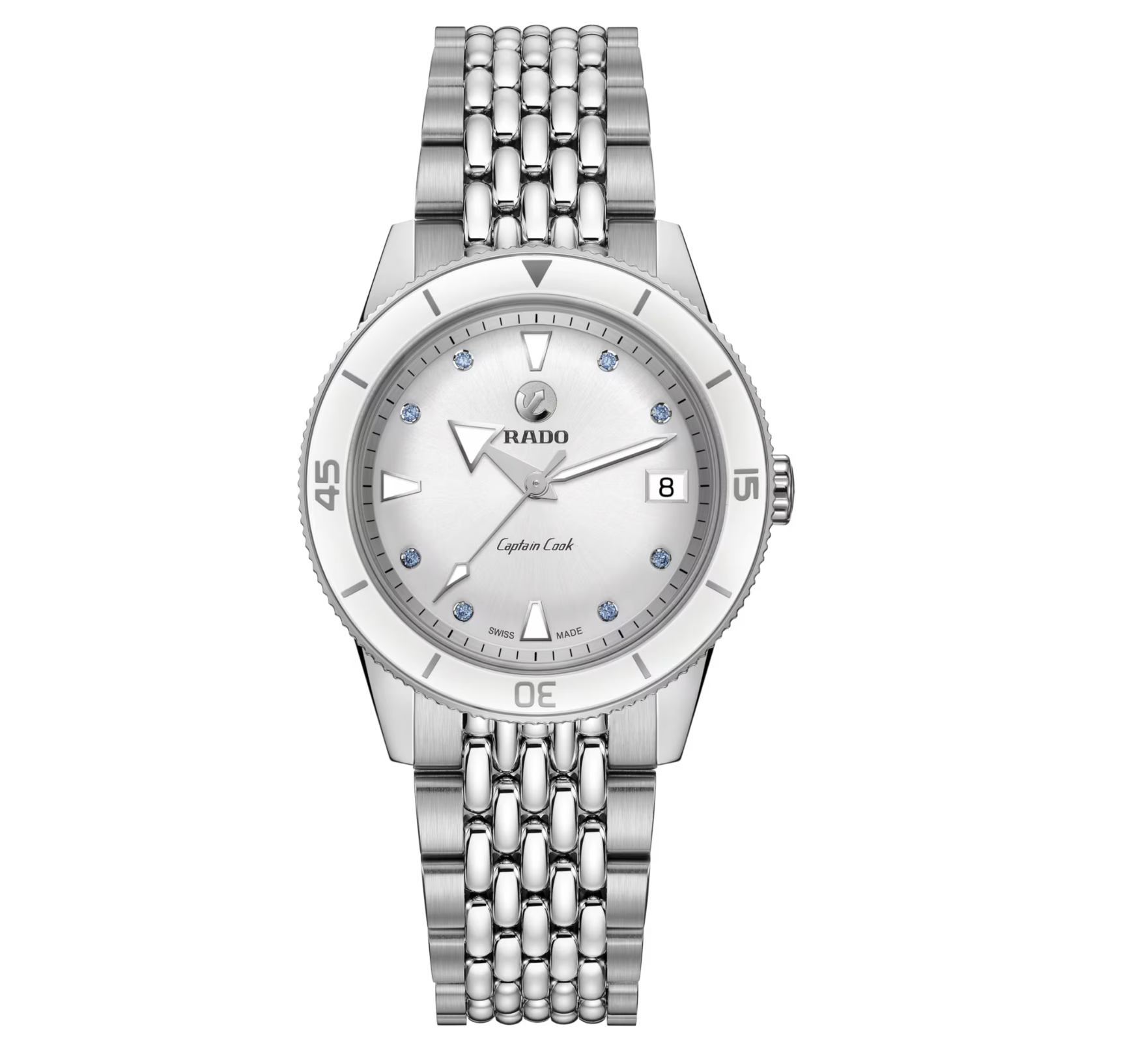 Captain Cook Automatic White | Rado | Luby 