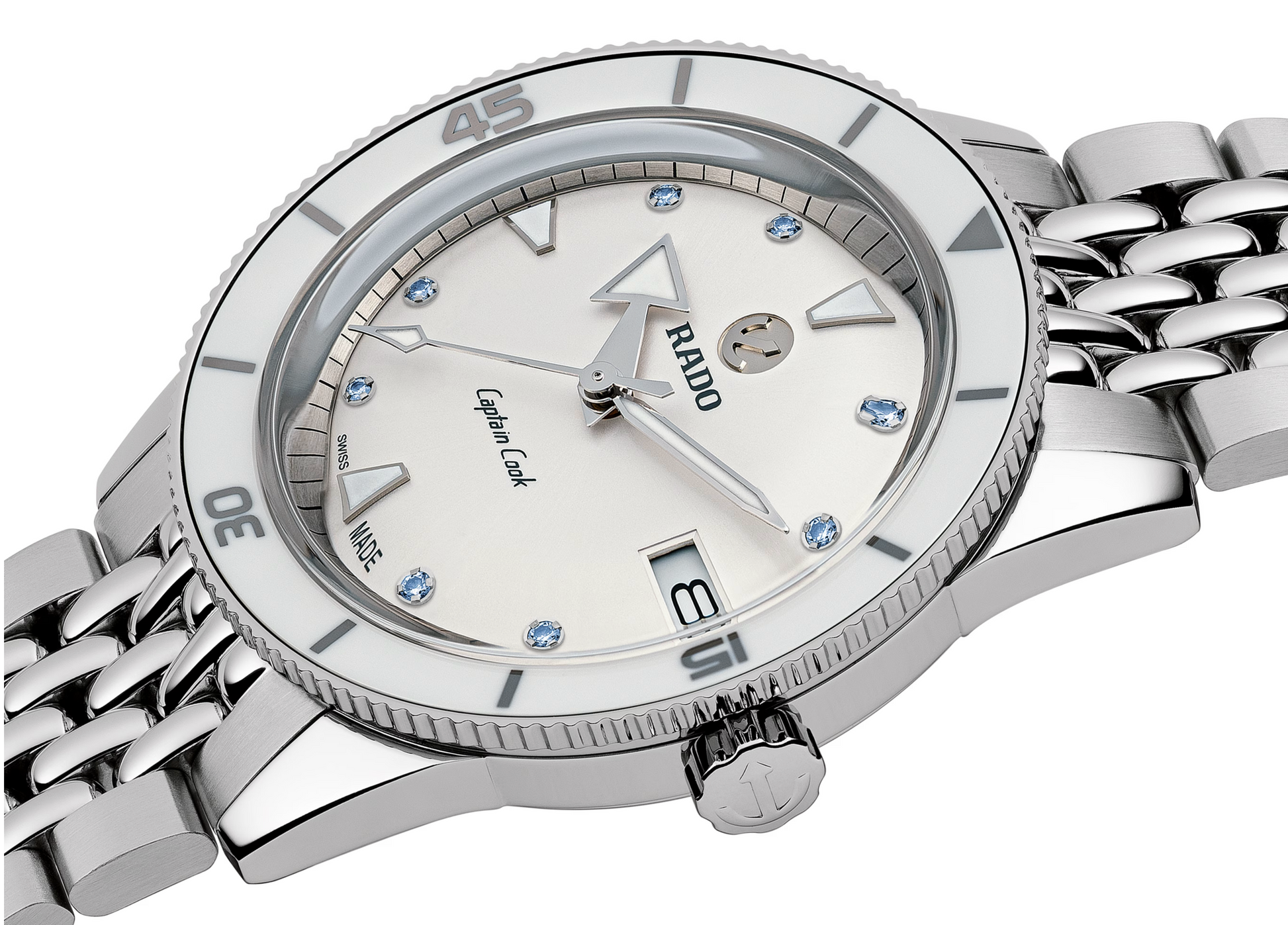 Captain Cook Automatic White | Rado | Luby 