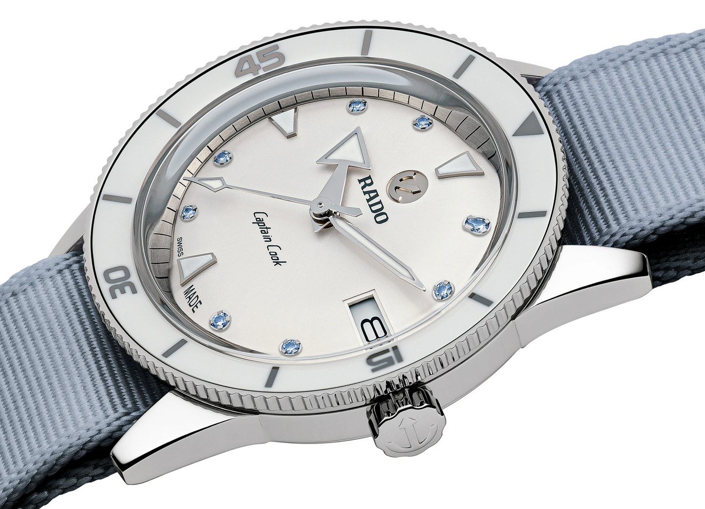 Captain Cook Automatic White | Rado | Luby 