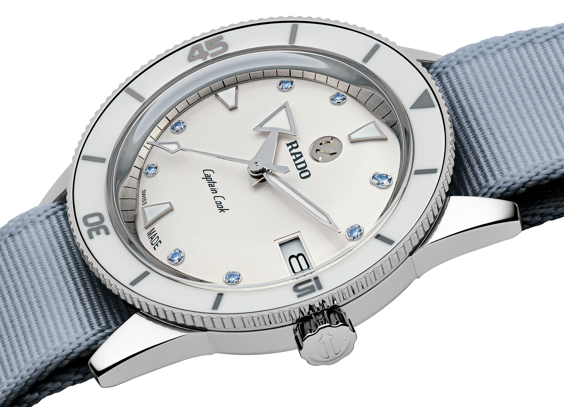 Captain Cook Automatic White | Rado | Luby 