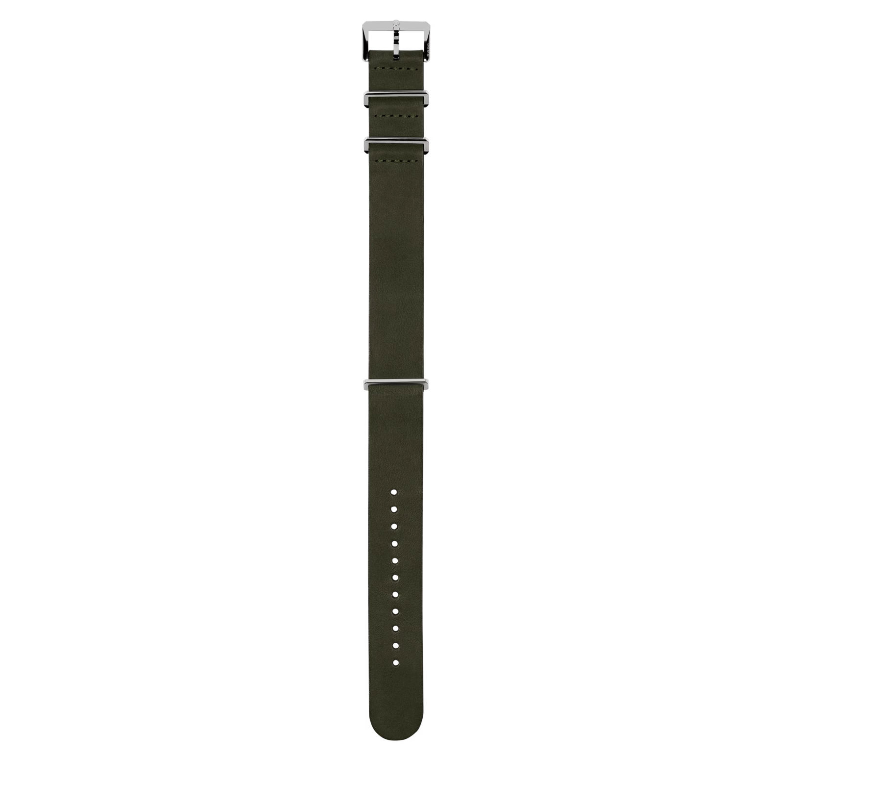 Green Leather Strap Silver | Rado | Luby 