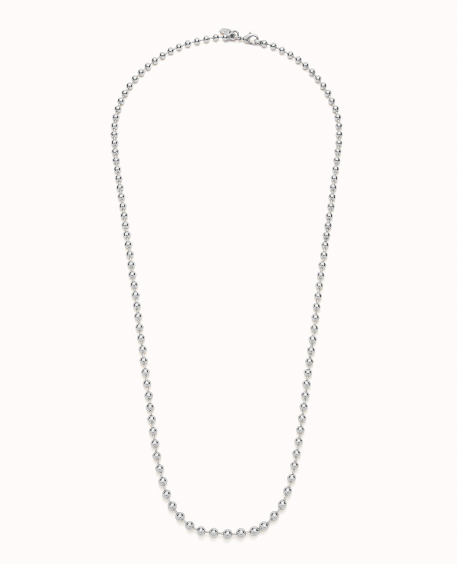 18K gold-plated long beads chain