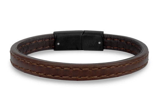 MODERN BELT LEATHER BRACELET (8MM)