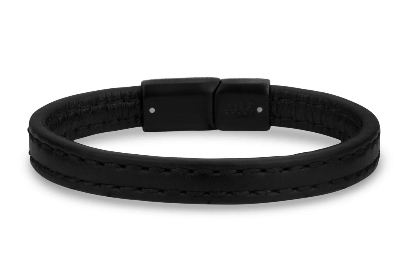 MODERN BELT LEATHER BRACELET (8MM)