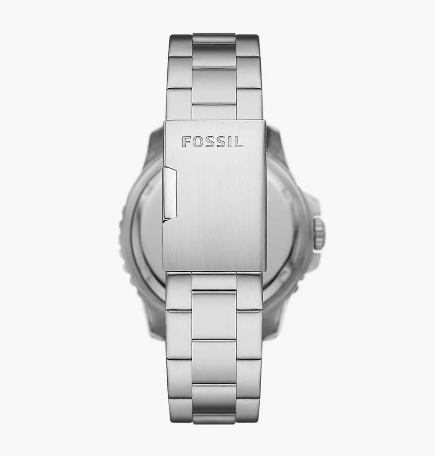 Fossil Blue GMT Stainless Steel Watch