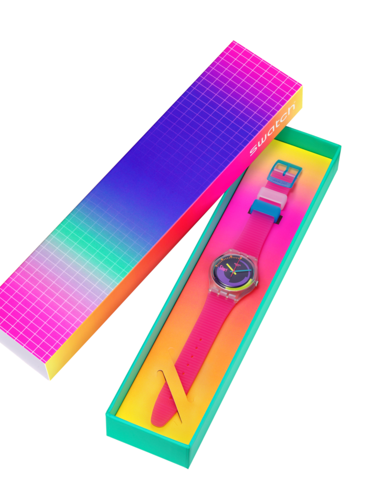 SWATCH NEON PINK PODIUM | Swatch | Luby 