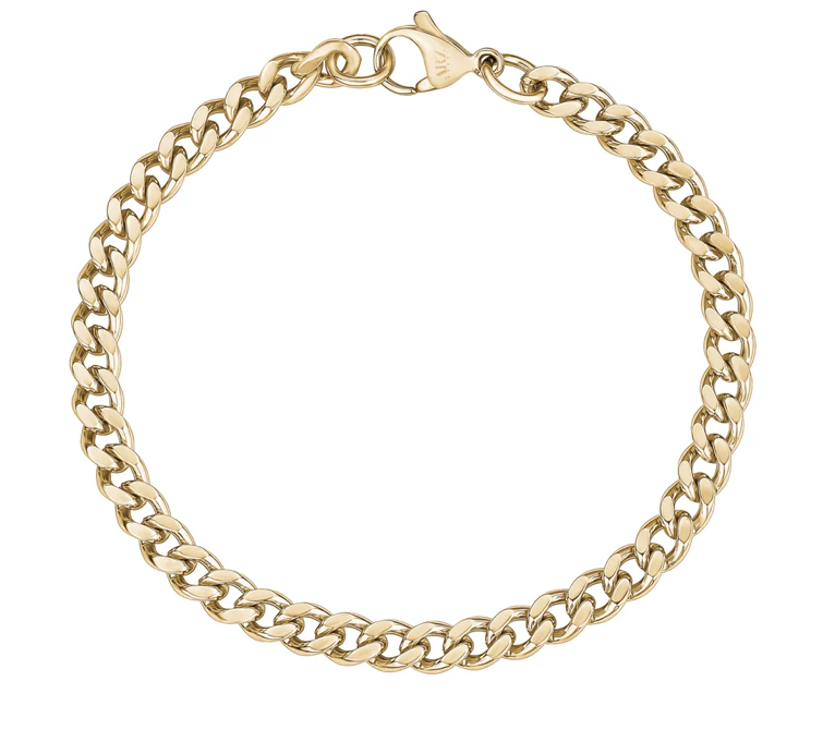 SLIM CUBAN LINK BRACELET (5MM)