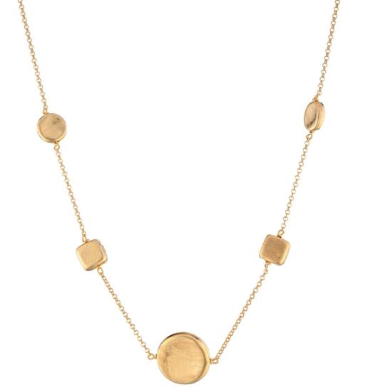 Marcello Pane Elements Circle Choker Necklace