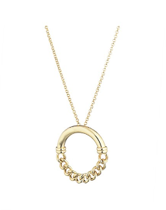 Marcello Pane Half Link Necklace | Marcello Pane | Luby 