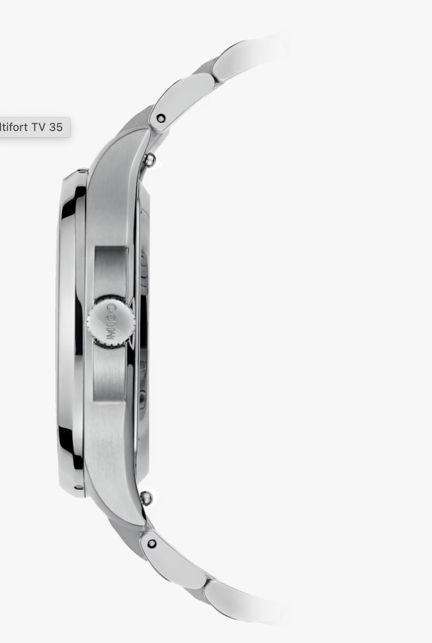 Mido Multifort TV 35 White mother-of-pearl | Mido | Luby 
