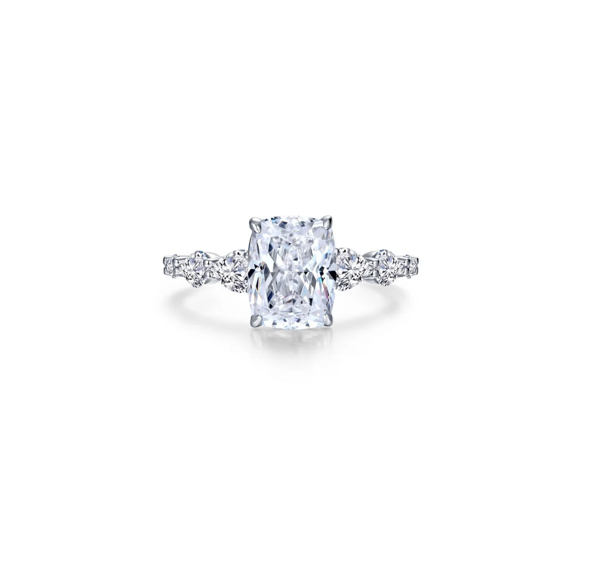 Lafonn 4.81 CTW Cushion-Cut Solitaire Ring | Lafonn | Luby 