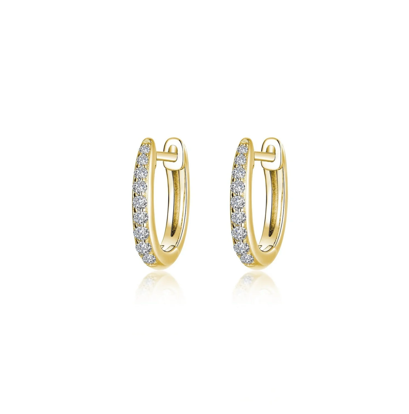 Lafonn Dainty Huggie Hoop Earrings